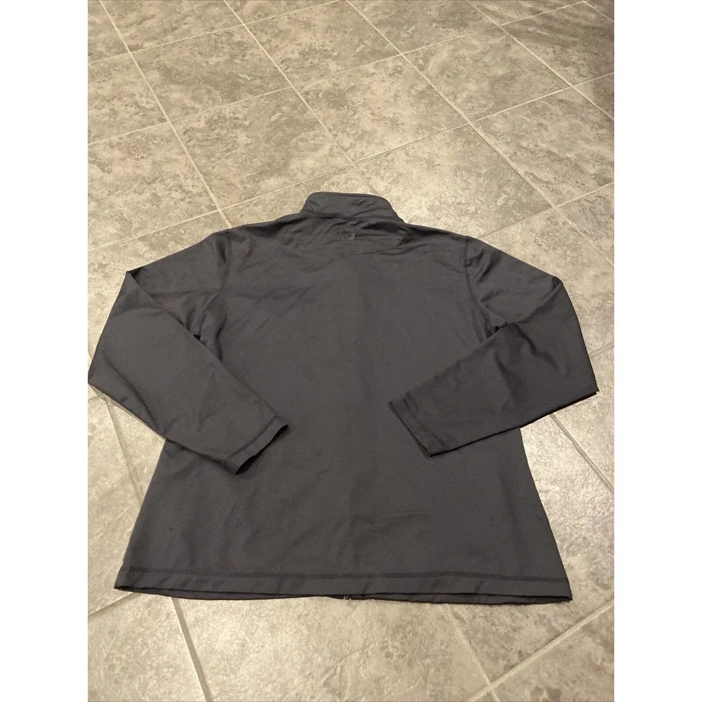 Women's FootJoy Full Zip Golf Leisure Mock Neck Jacket Size XL Black - Picture 8 of 11